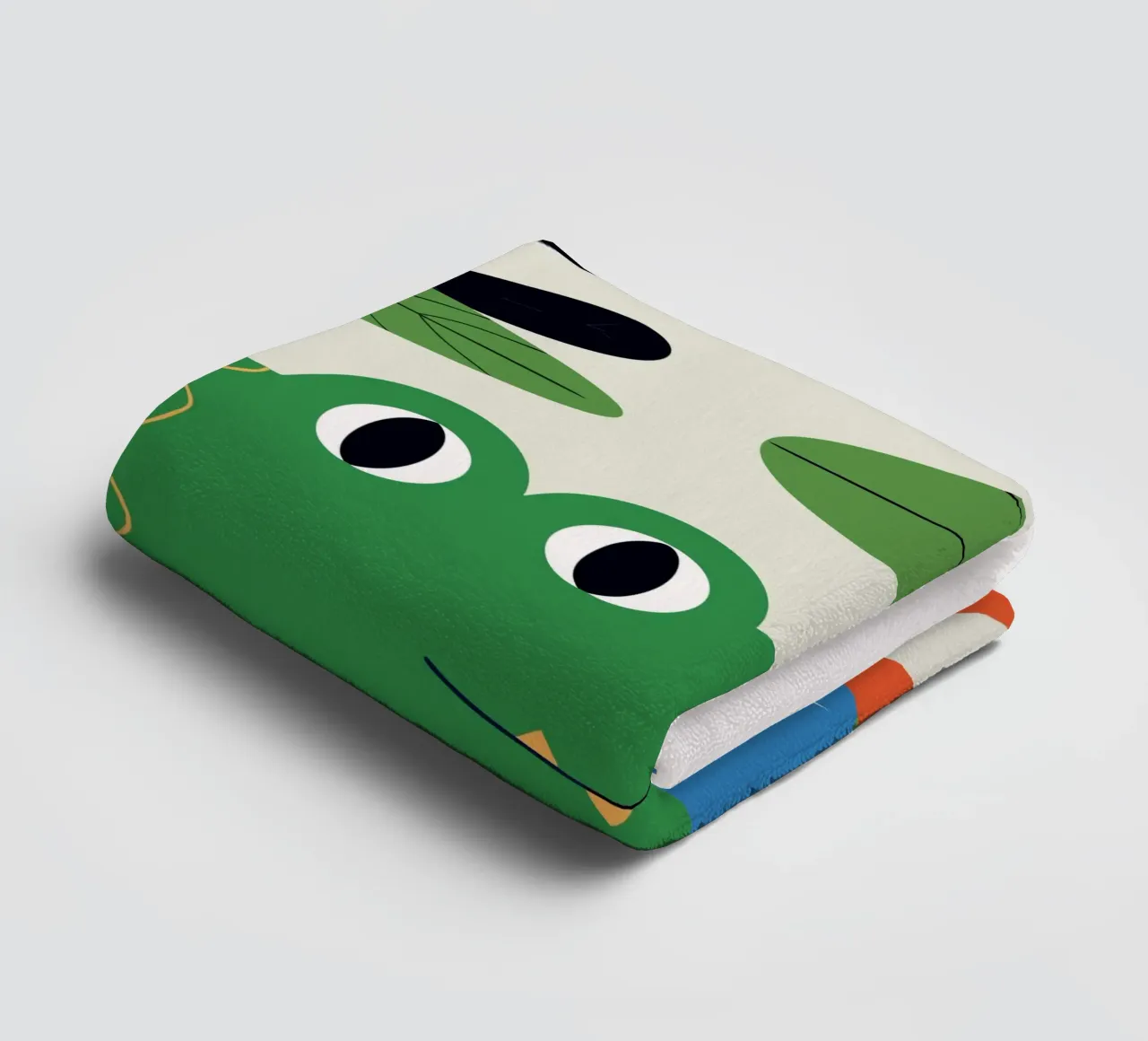 Krokodile im Lotus-See Handtuch von PROTECT ANIMALS