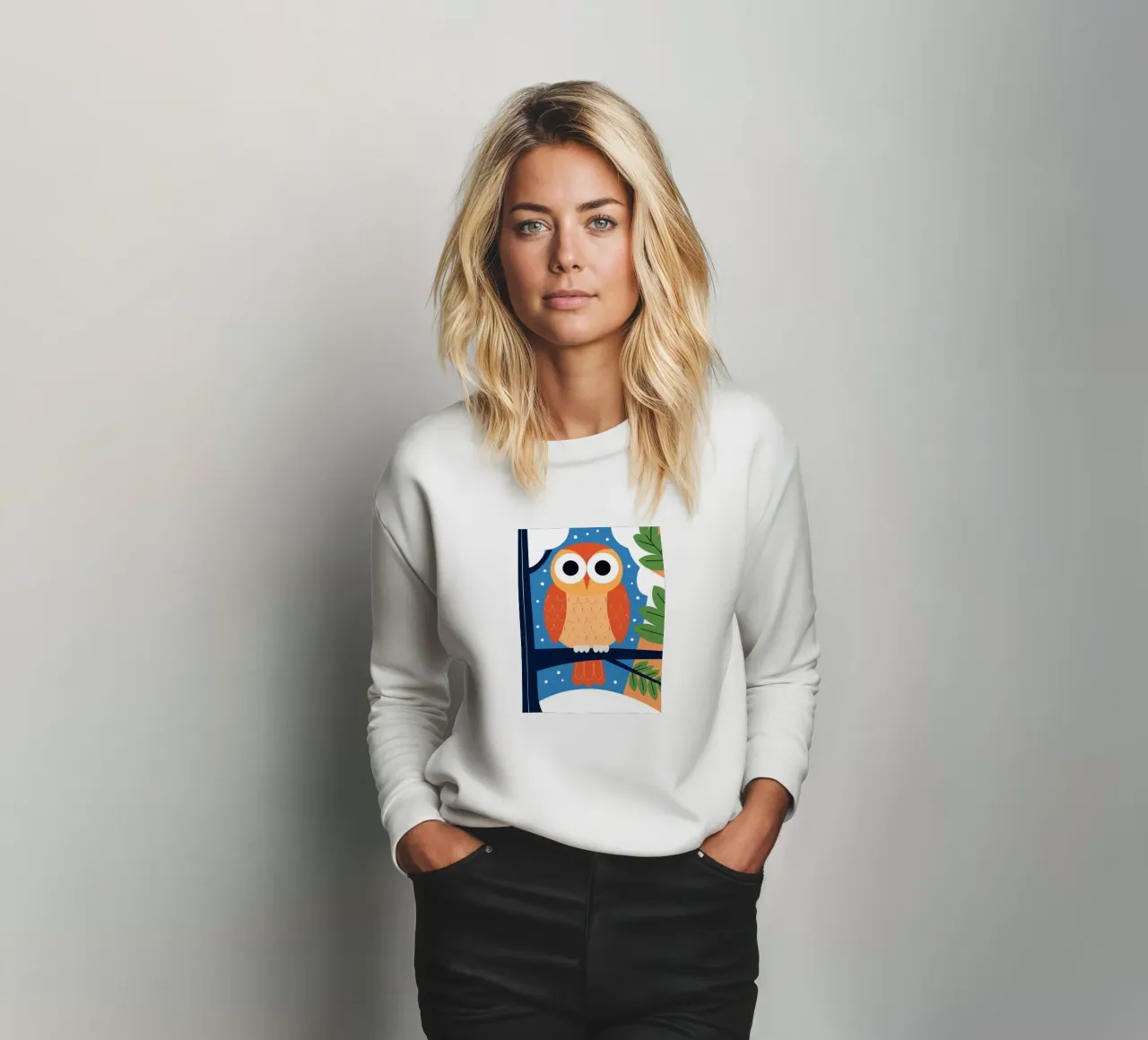 Gufo sull'albero felpa da PROTECT ANIMALS