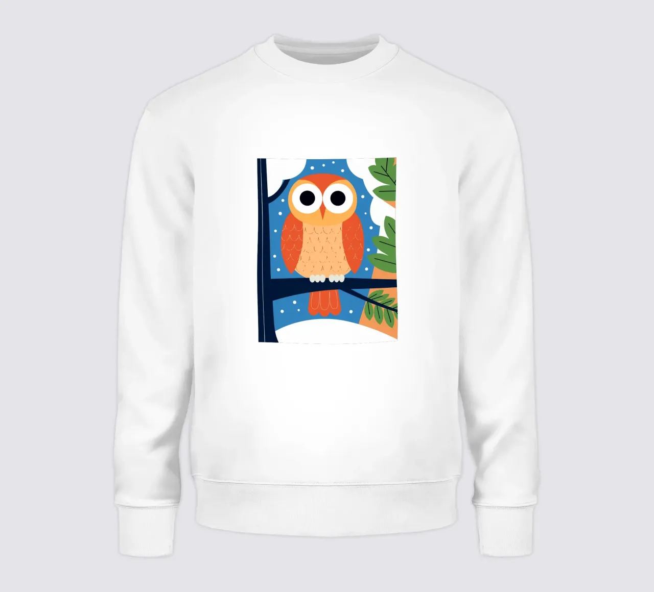 Gufo sull'albero felpa da PROTECT ANIMALS