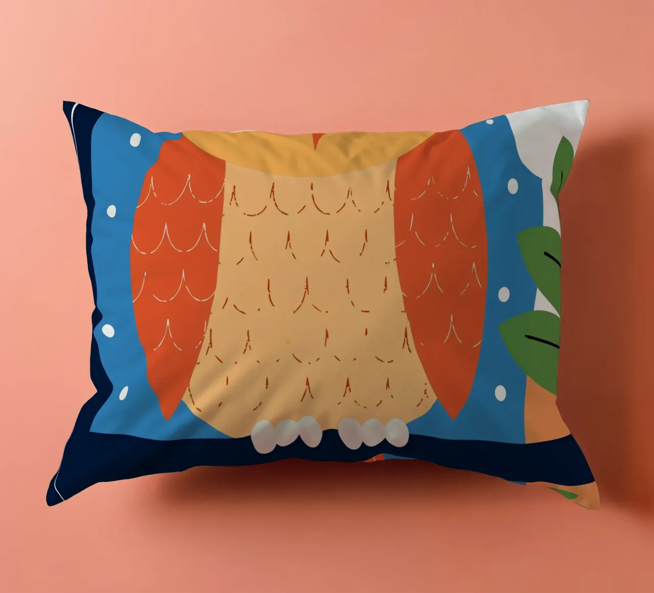 Gufo sull'albero cuscino da PROTECT ANIMALS