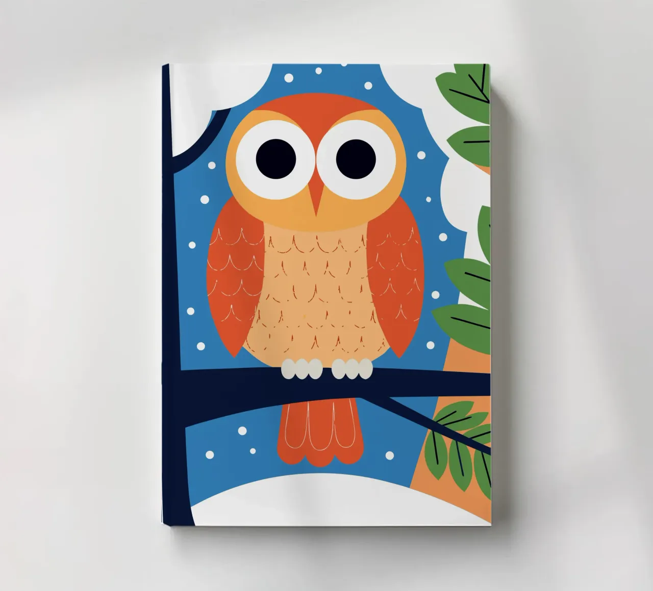 Gufo sull'albero diario da PROTECT ANIMALS