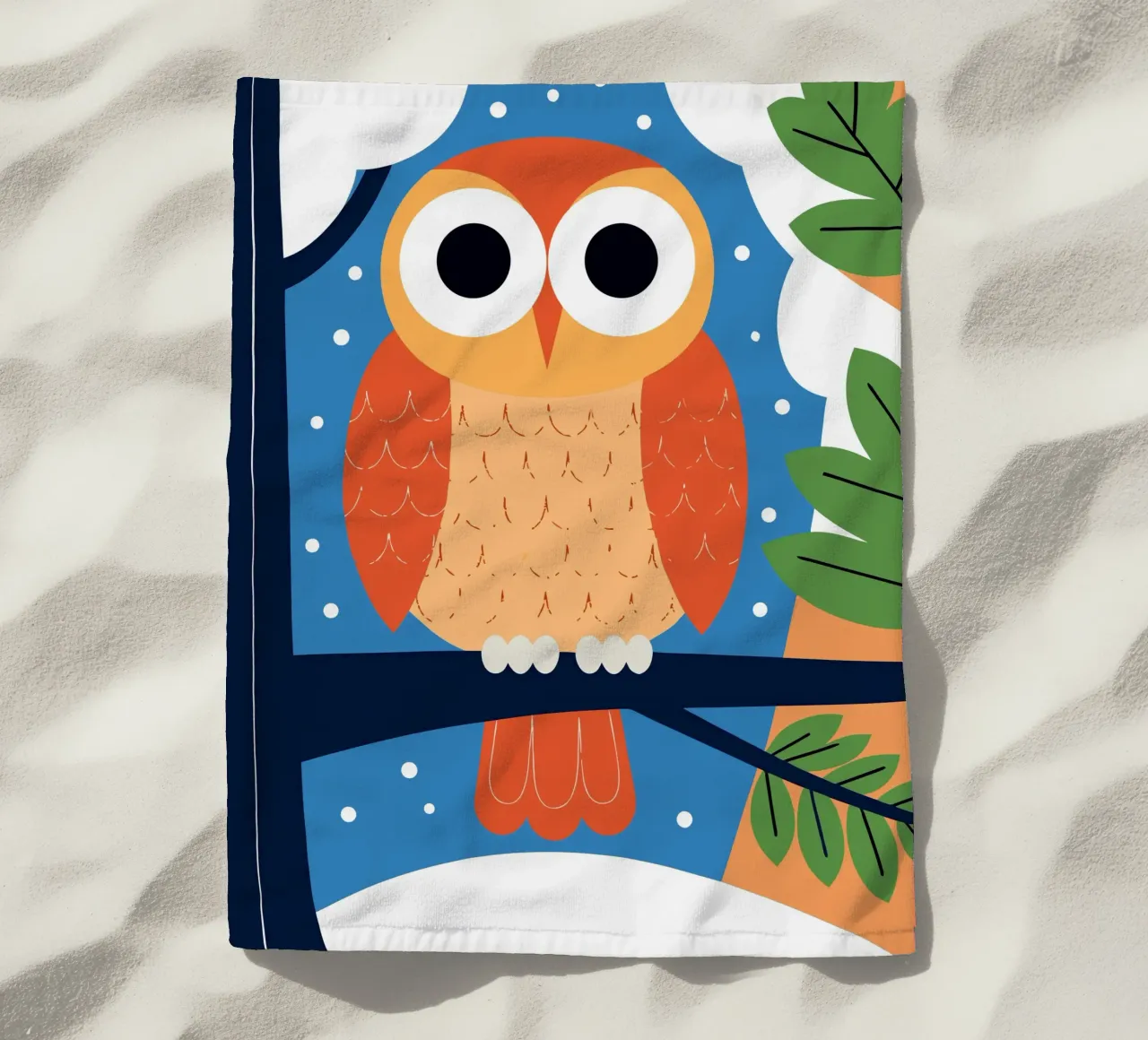 Gufo sull'albero telo mare da PROTECT ANIMALS
