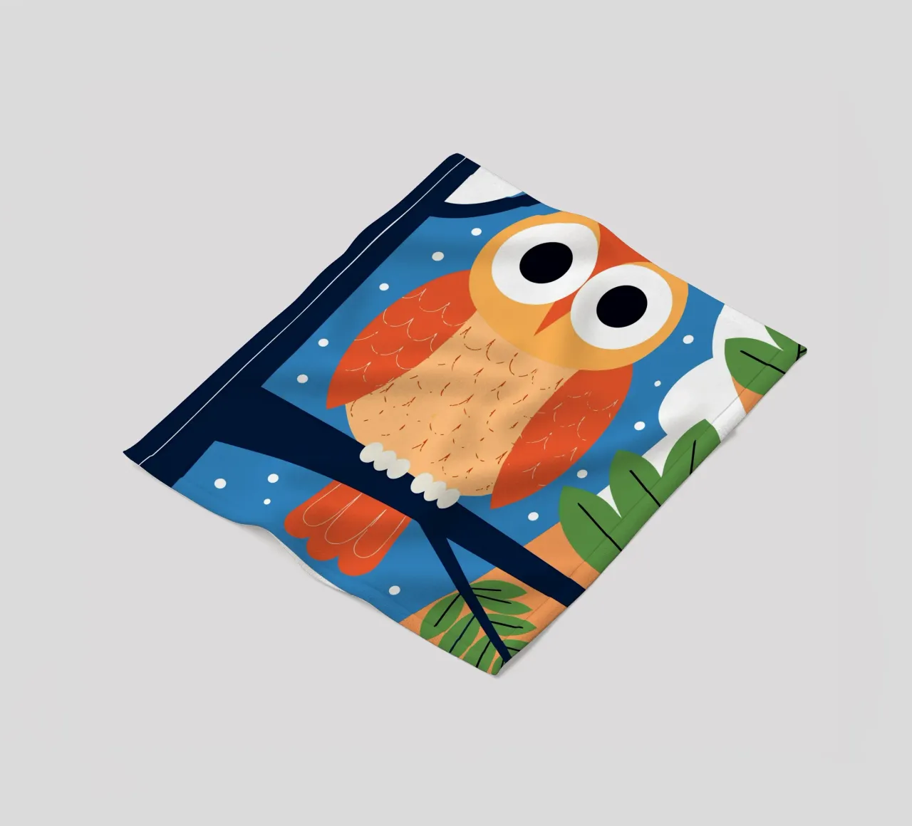 Gufo sull'albero coperta in pile da PROTECT ANIMALS