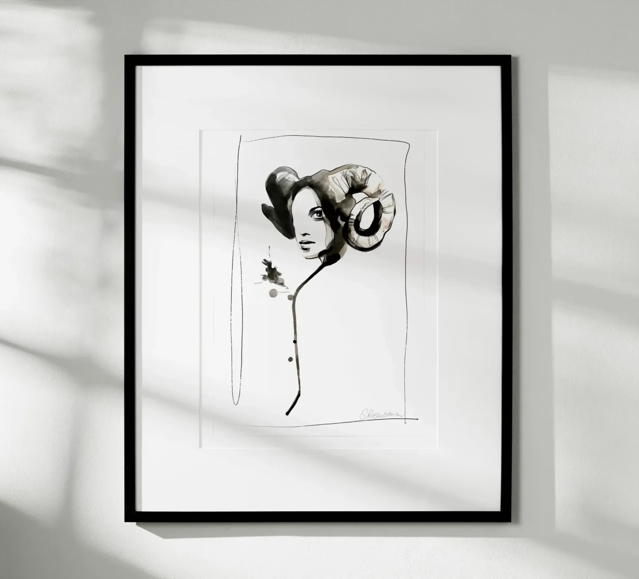Pan poster con telaio in legno da SaraRosenbaum