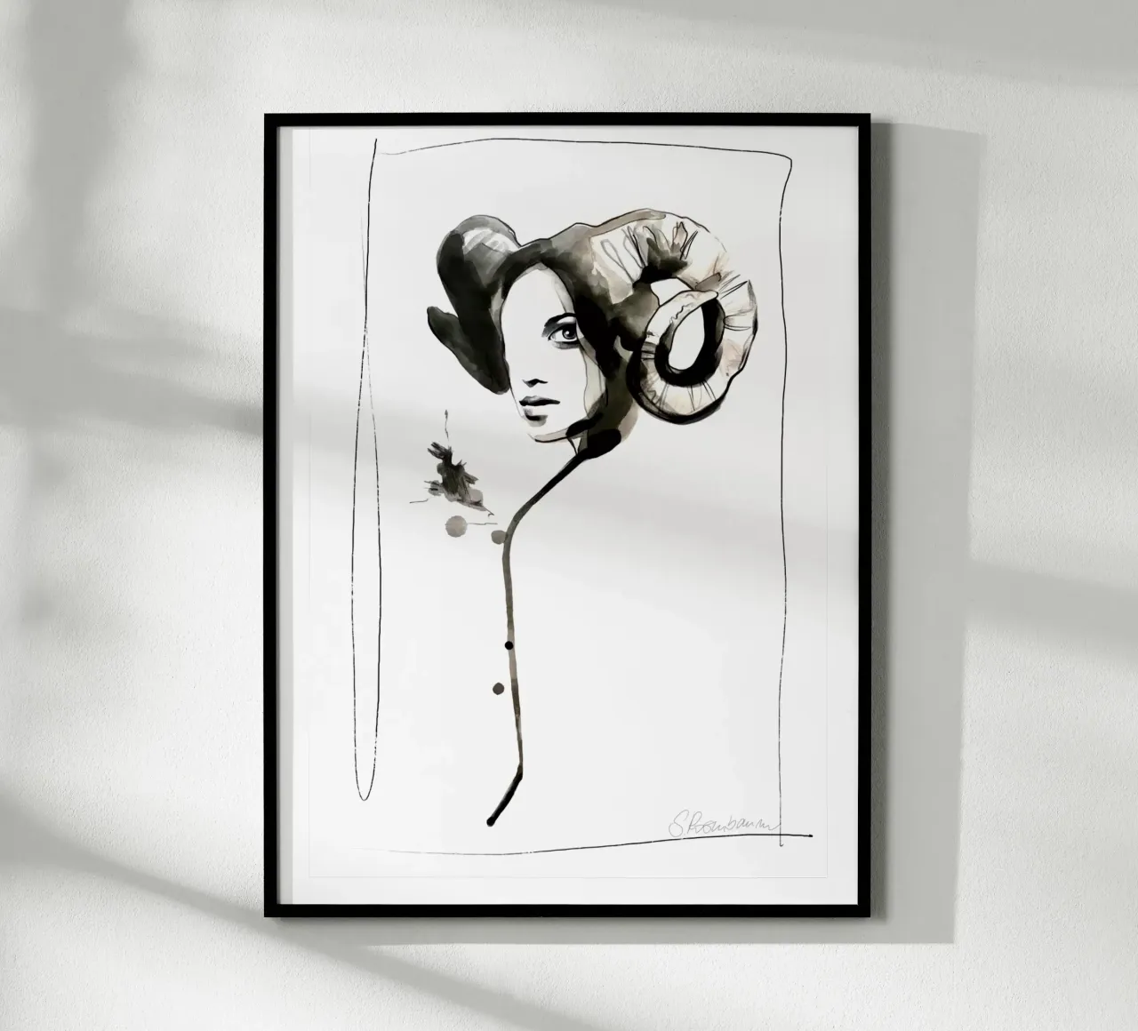 Pan poster con telaio in legno da SaraRosenbaum