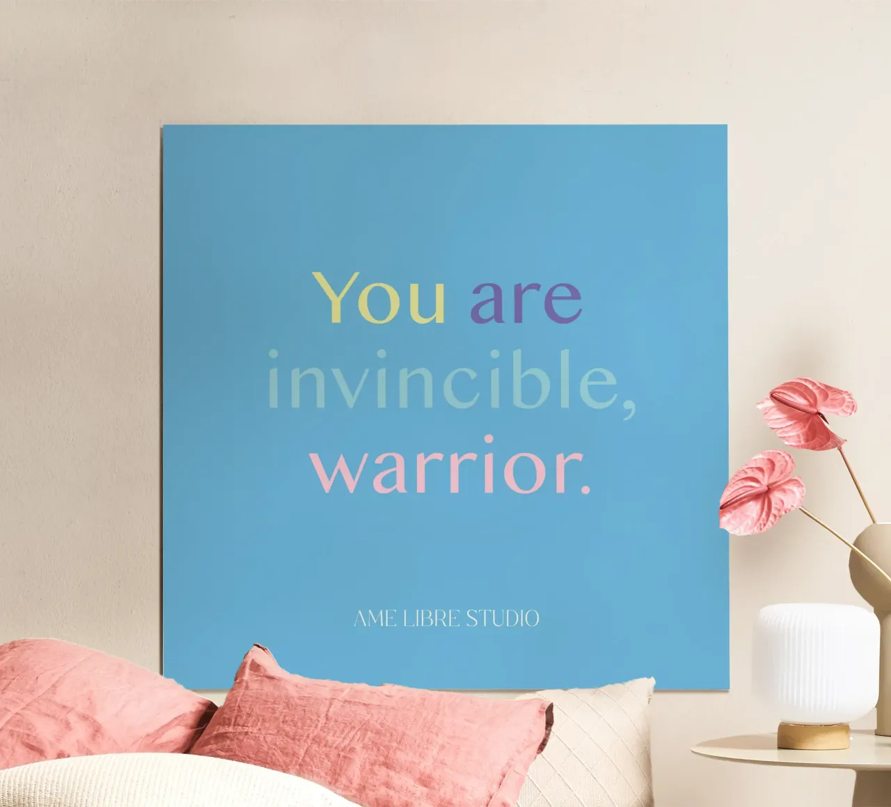 MAKE IT HAPPEN. 🪼 poster da ÂME LIBRE STUDIO 2.0