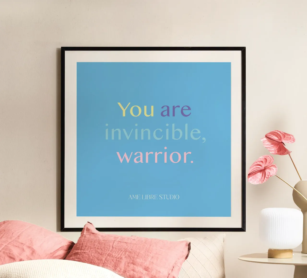 MAKE IT HAPPEN. 🪼 poster da ÂME LIBRE STUDIO 2.0