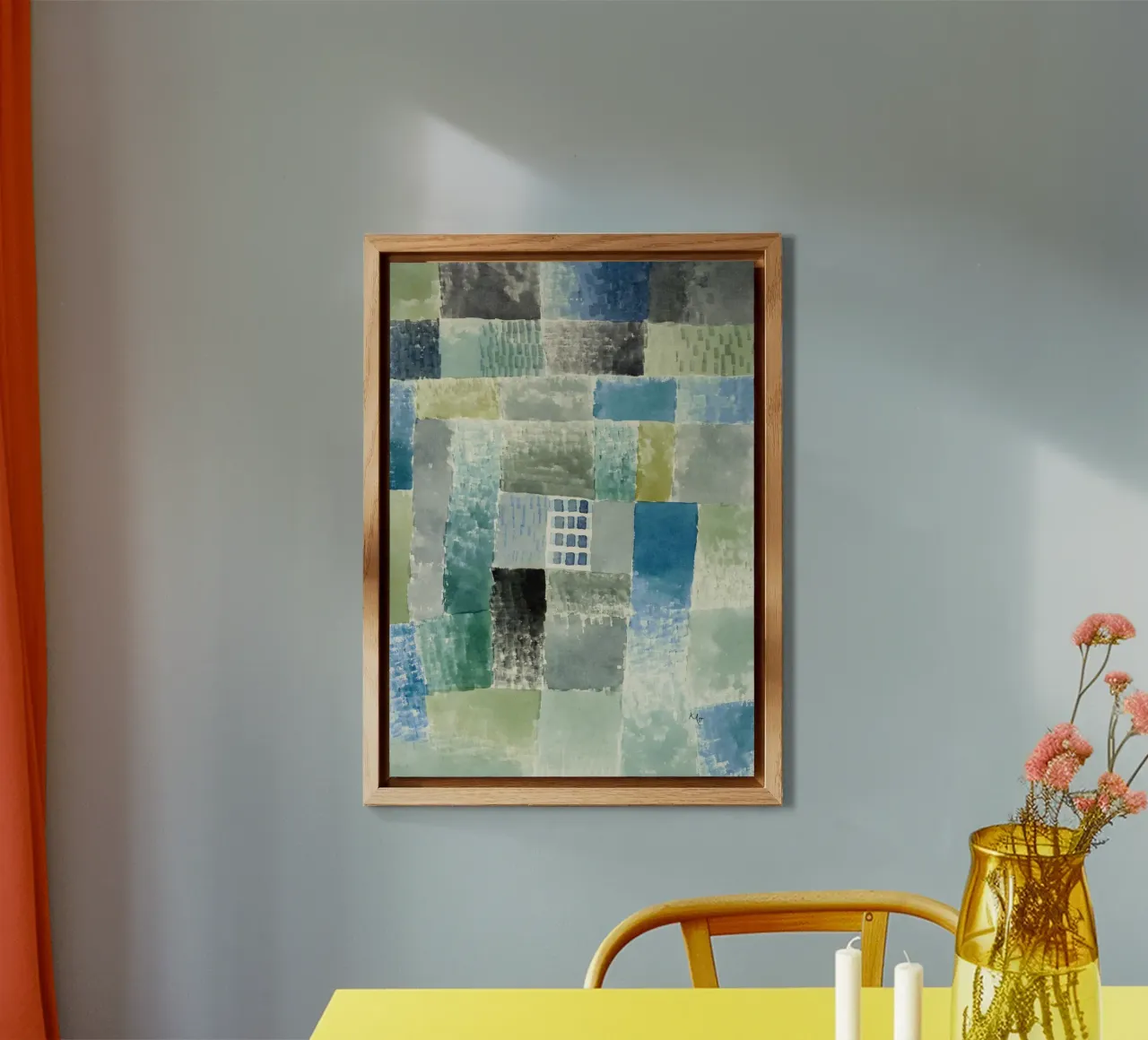 First house in a settlement alluminio dibond da artshop