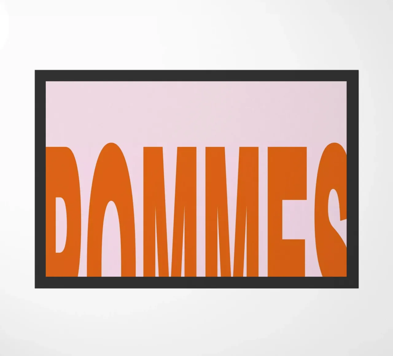 Pommes doormat by Hej Ibiza by Ute Arnold