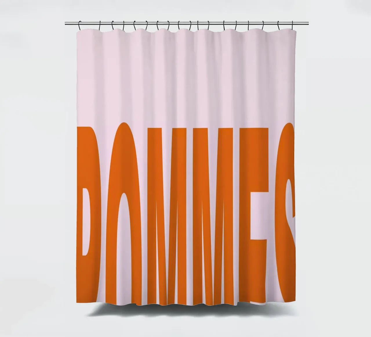 Pommes shower curtain by Hej Ibiza by Ute Arnold
