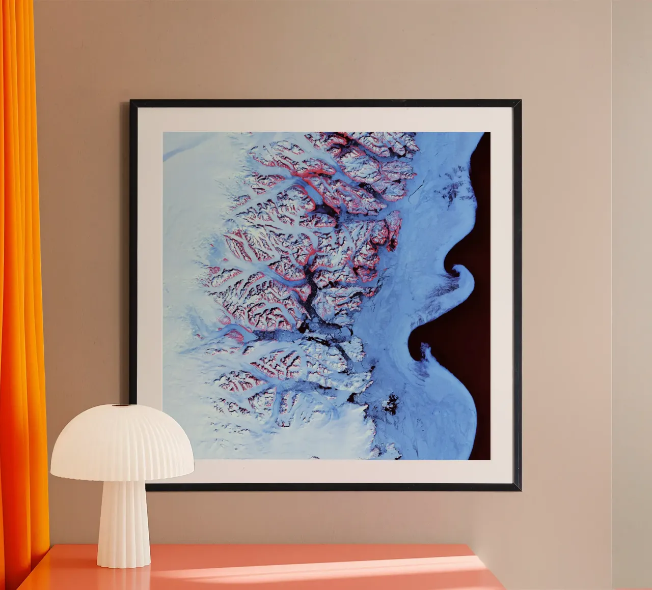 Along the southeastern coast of Greenland carta hahnemühle da artshop