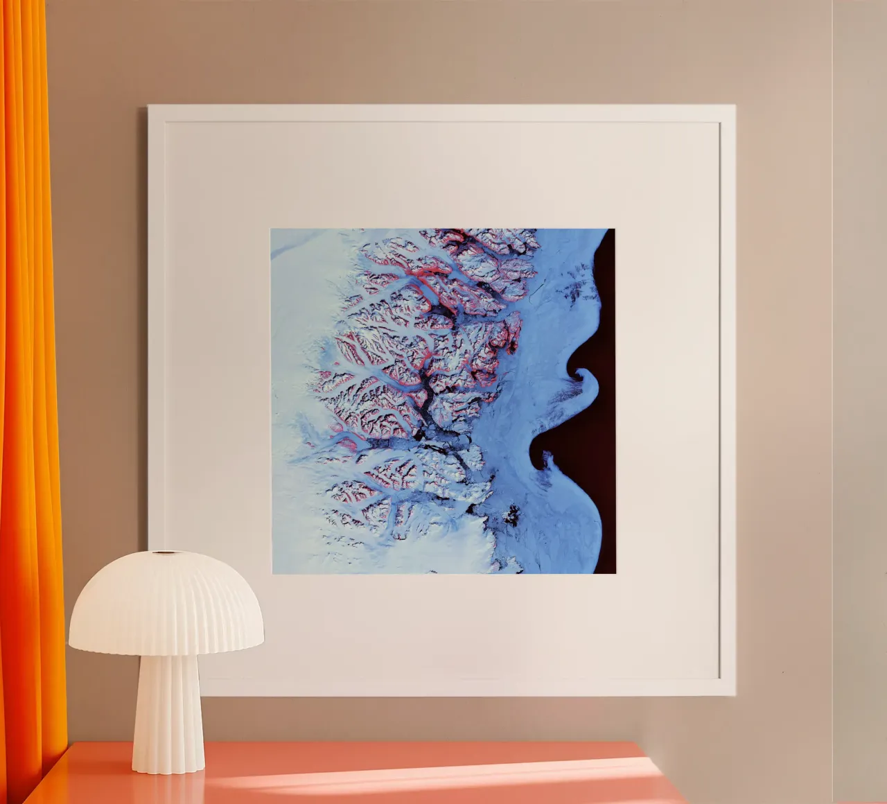 Along the southeastern coast of Greenland carta hahnemühle da artshop