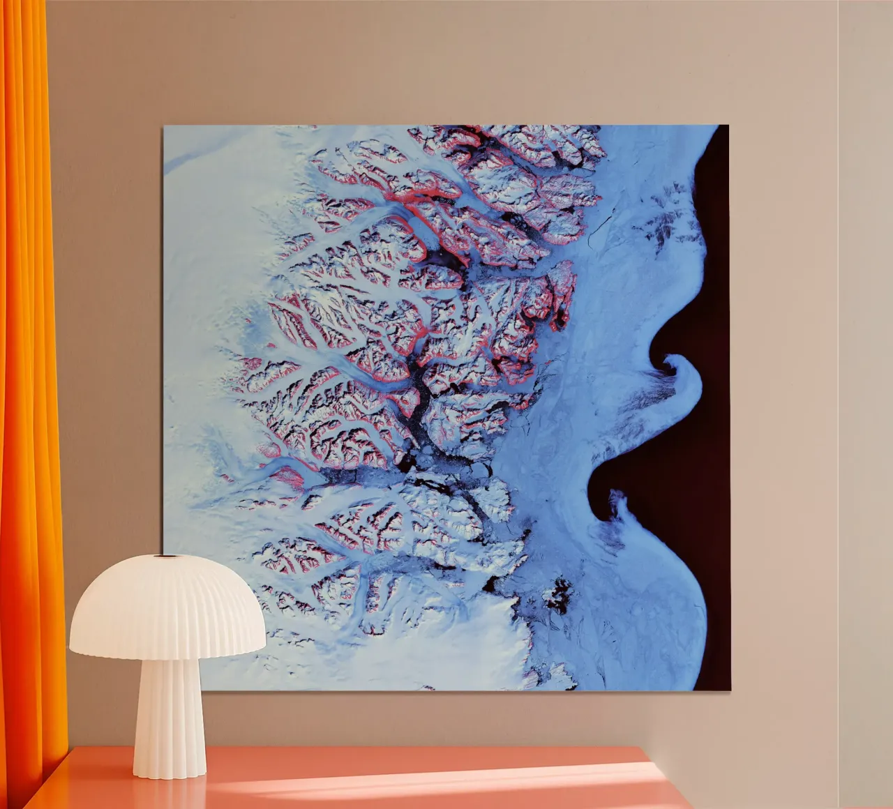 Along the southeastern coast of Greenland carta hahnemühle da artshop