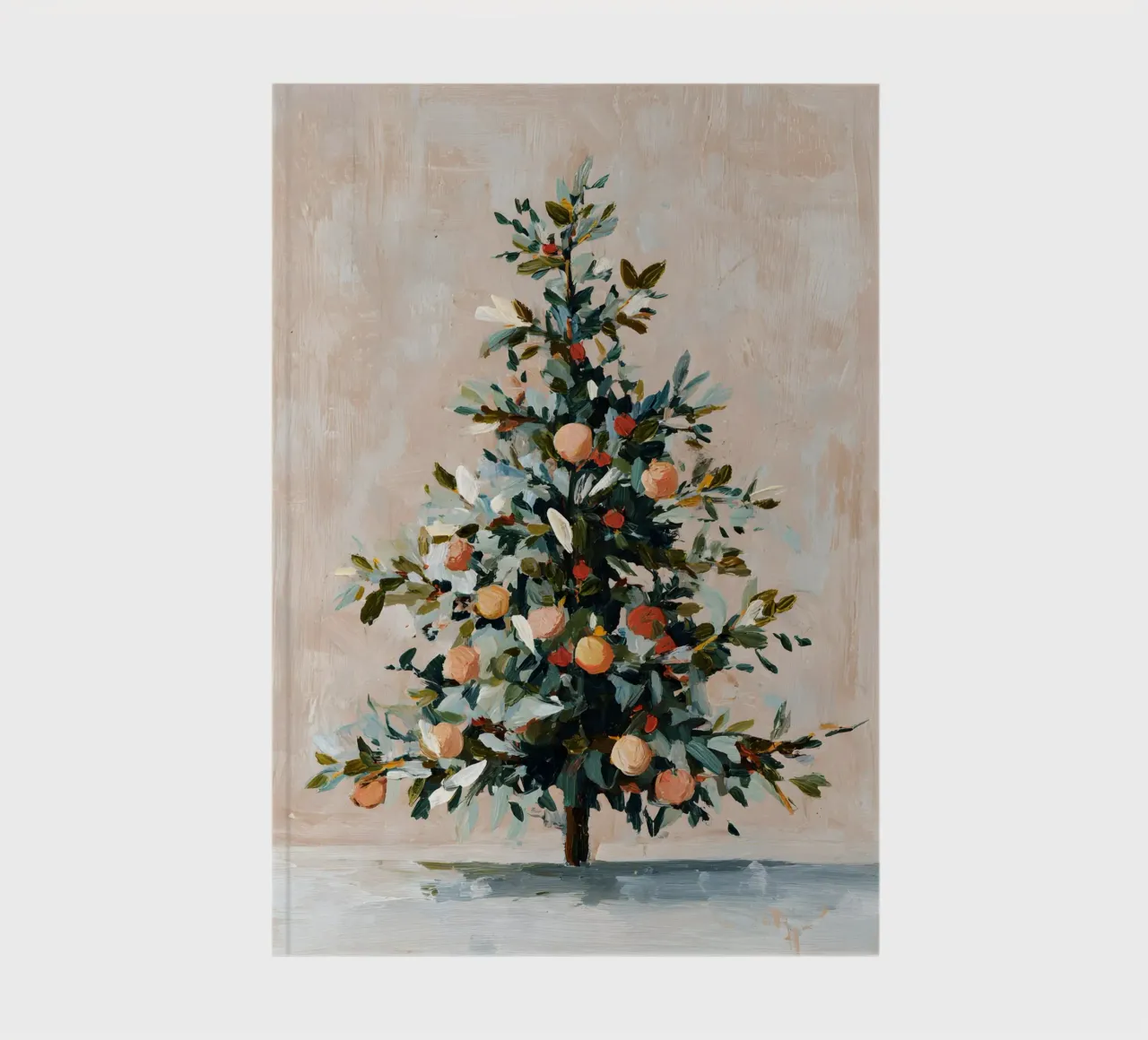 Frosted Orchard Tree diario da velvetwinterstudio