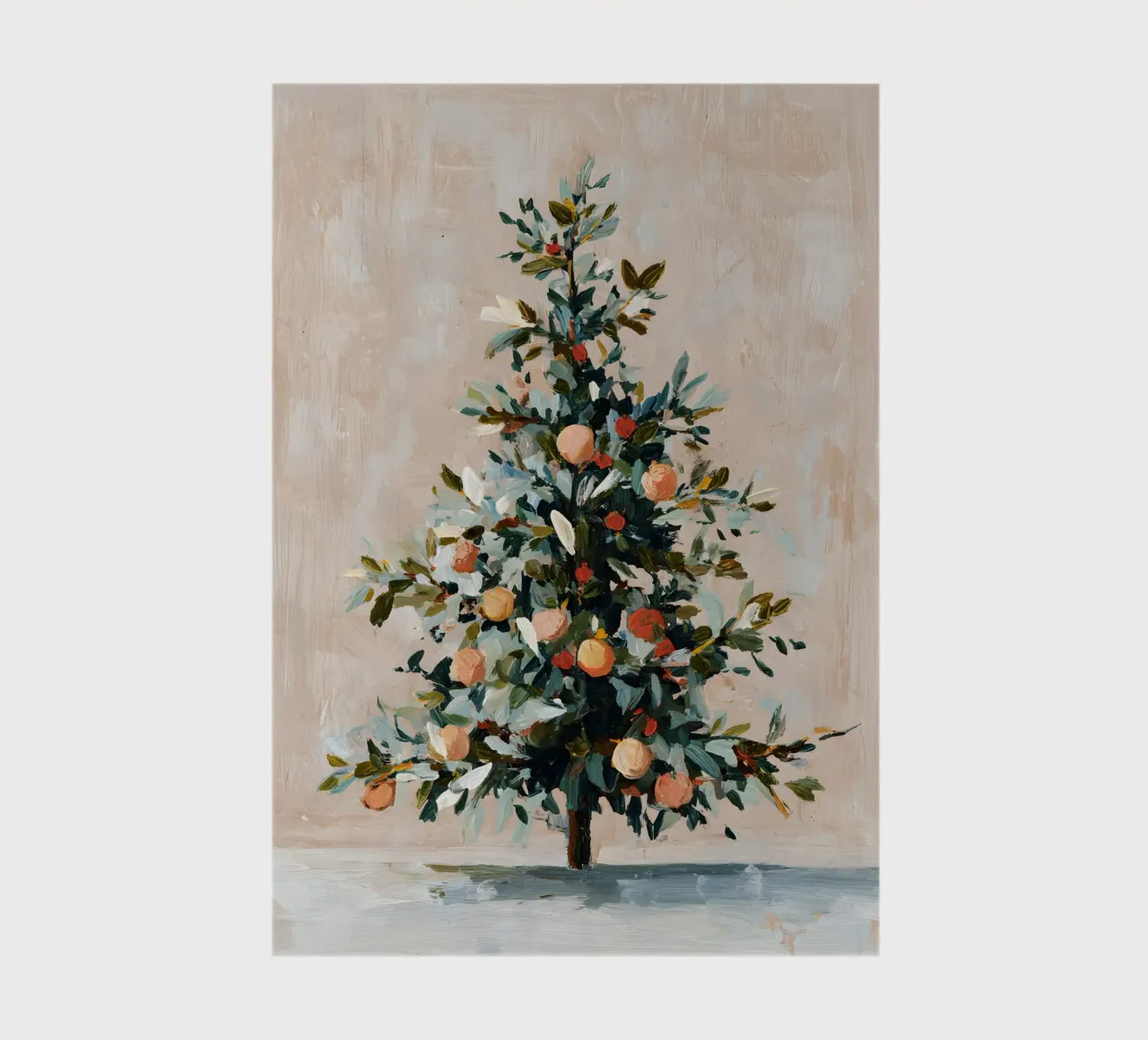 Frosted Orchard Tree diario da velvetwinterstudio