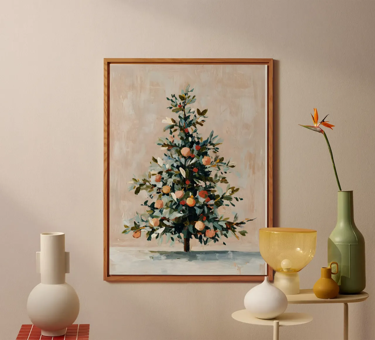 Frosted Orchard Tree alluminio dibond da velvetwinterstudio