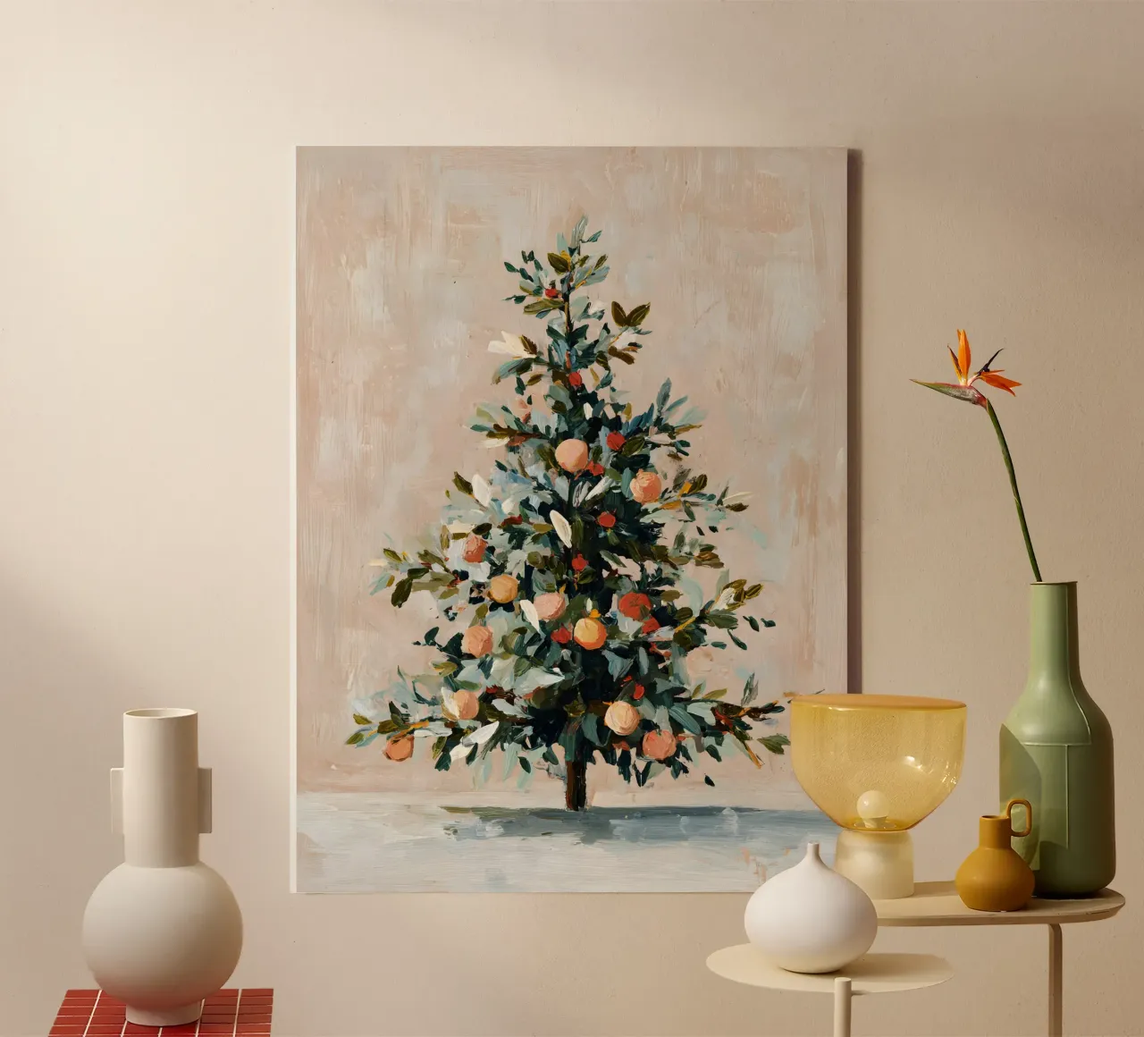 Frosted Orchard Tree tela da velvetwinterstudio