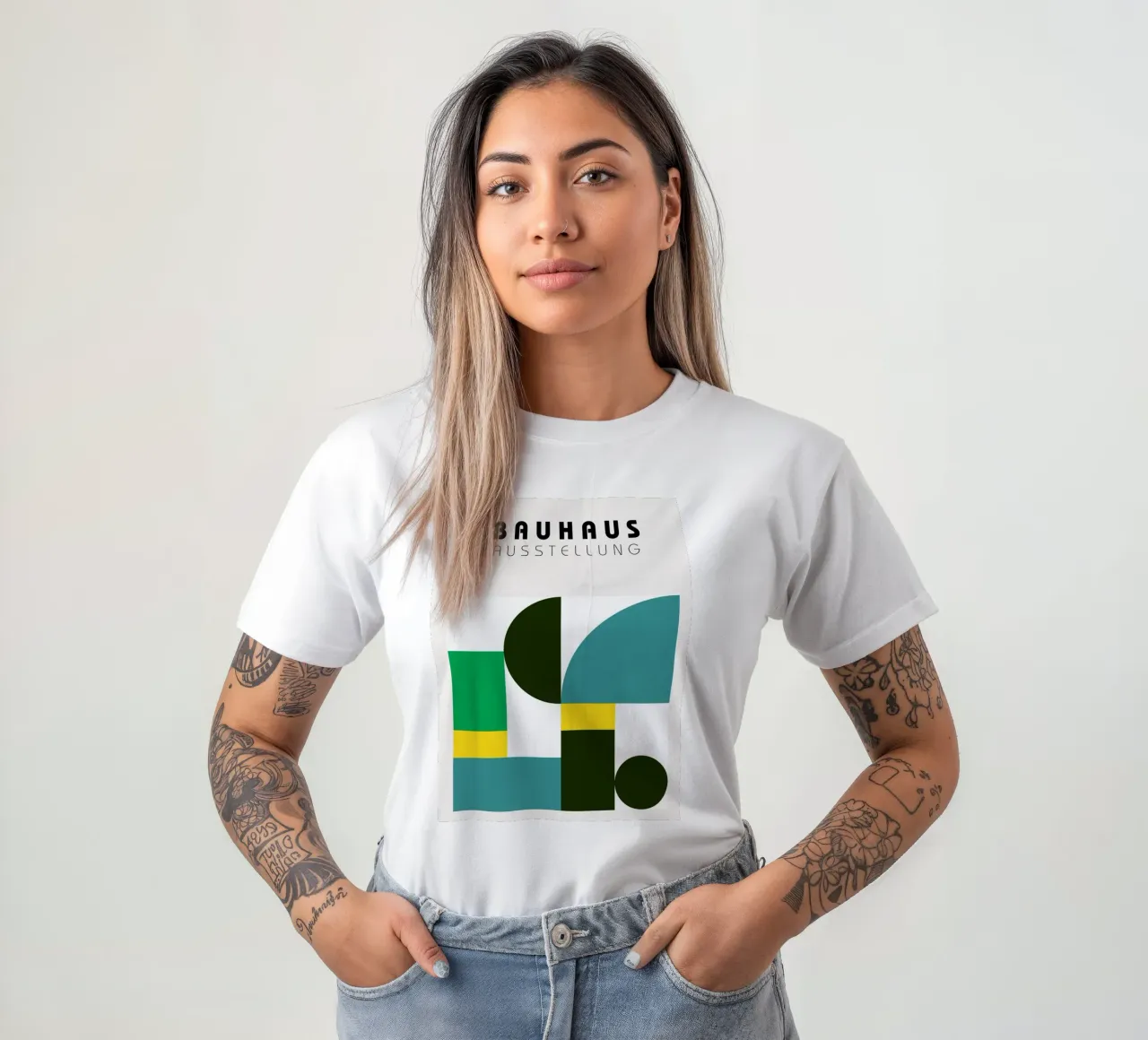 Mostra Bauhaus - Forme geometriche t-shirt da Cozy Vibes