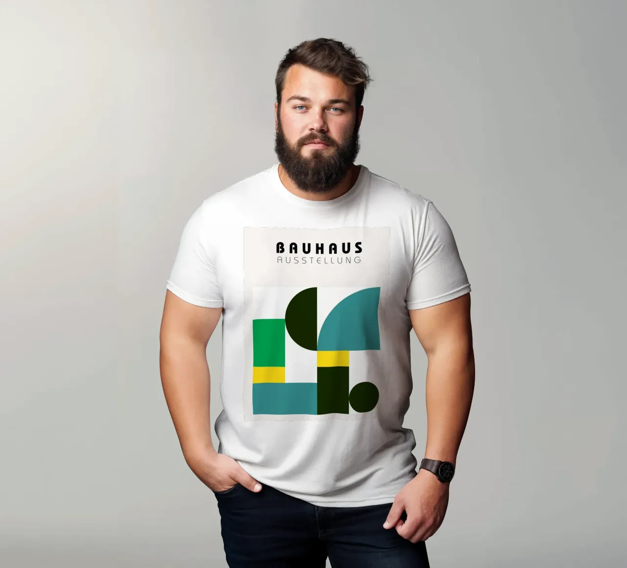 Mostra Bauhaus - Forme geometriche t-shirt da Cozy Vibes