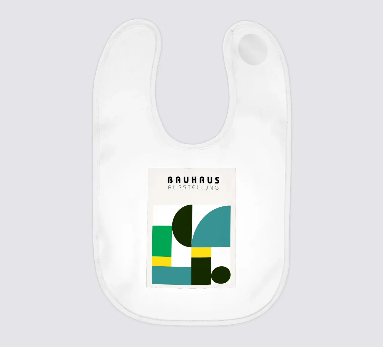 Mostra Bauhaus - Forme geometriche bavaglino da Cozy Vibes