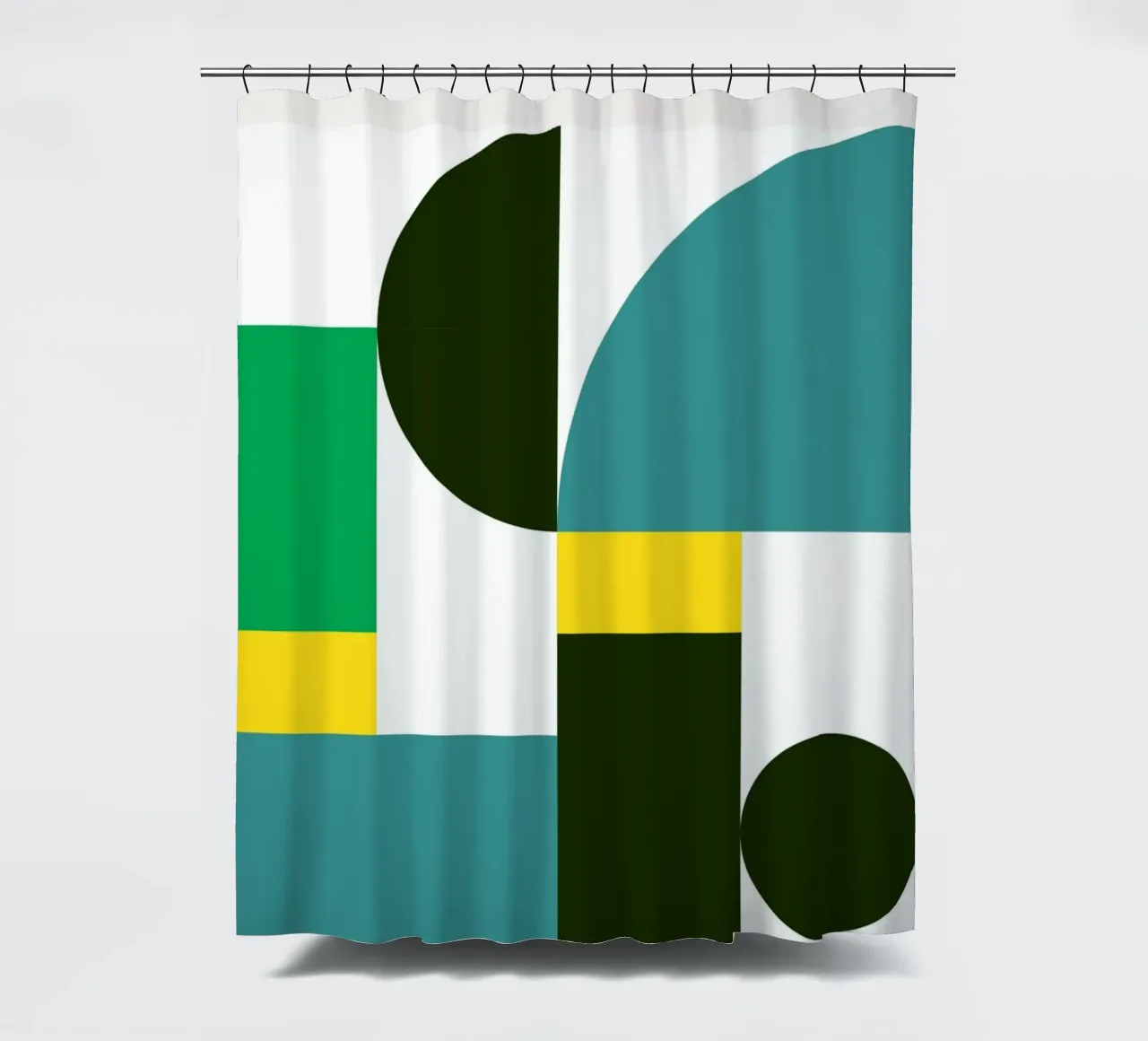 Mostra Bauhaus - Forme geometriche tenda da doccia da Cozy Vibes