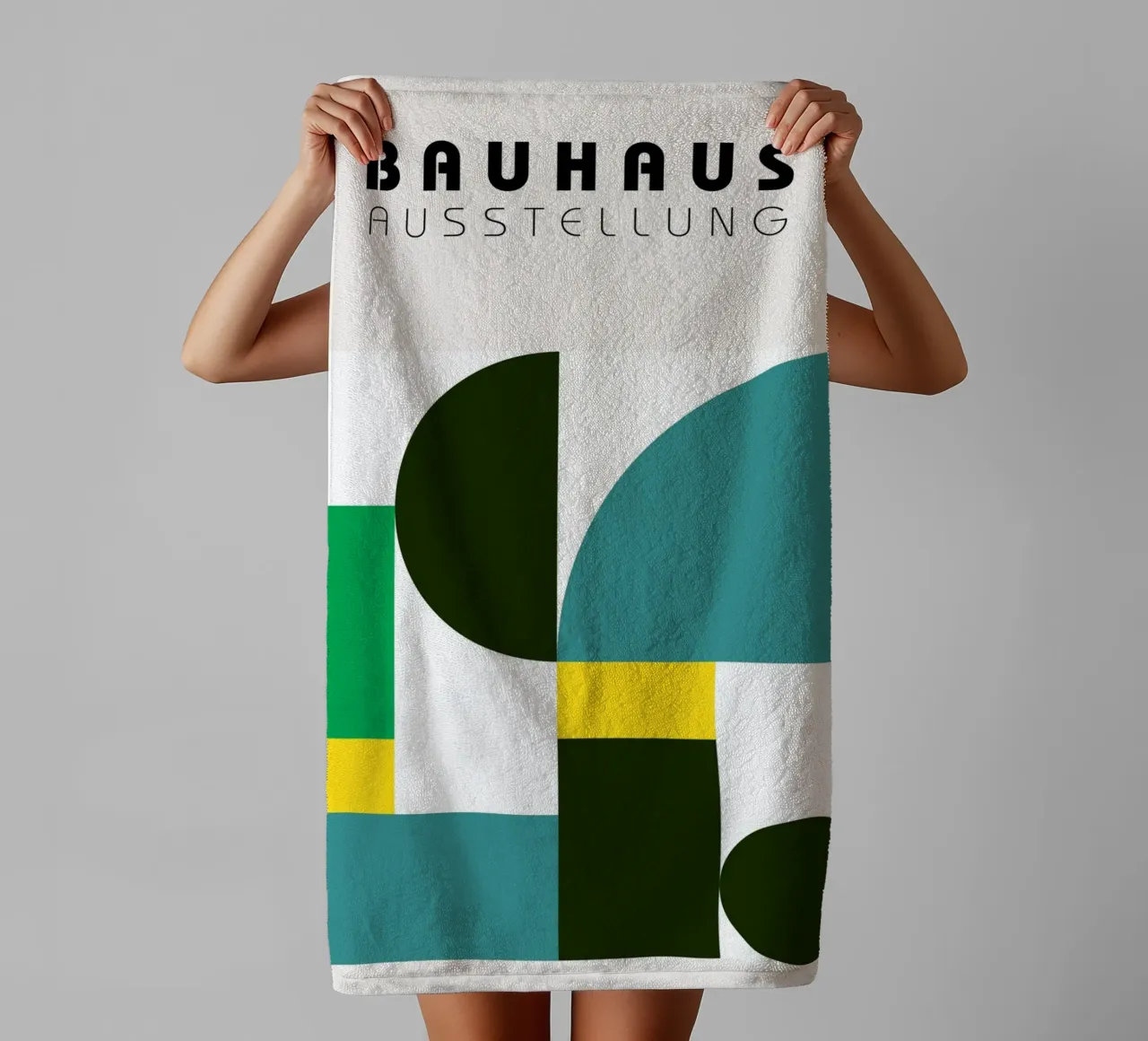 Mostra Bauhaus - Forme geometriche asciugamano da bagno da Cozy Vibes