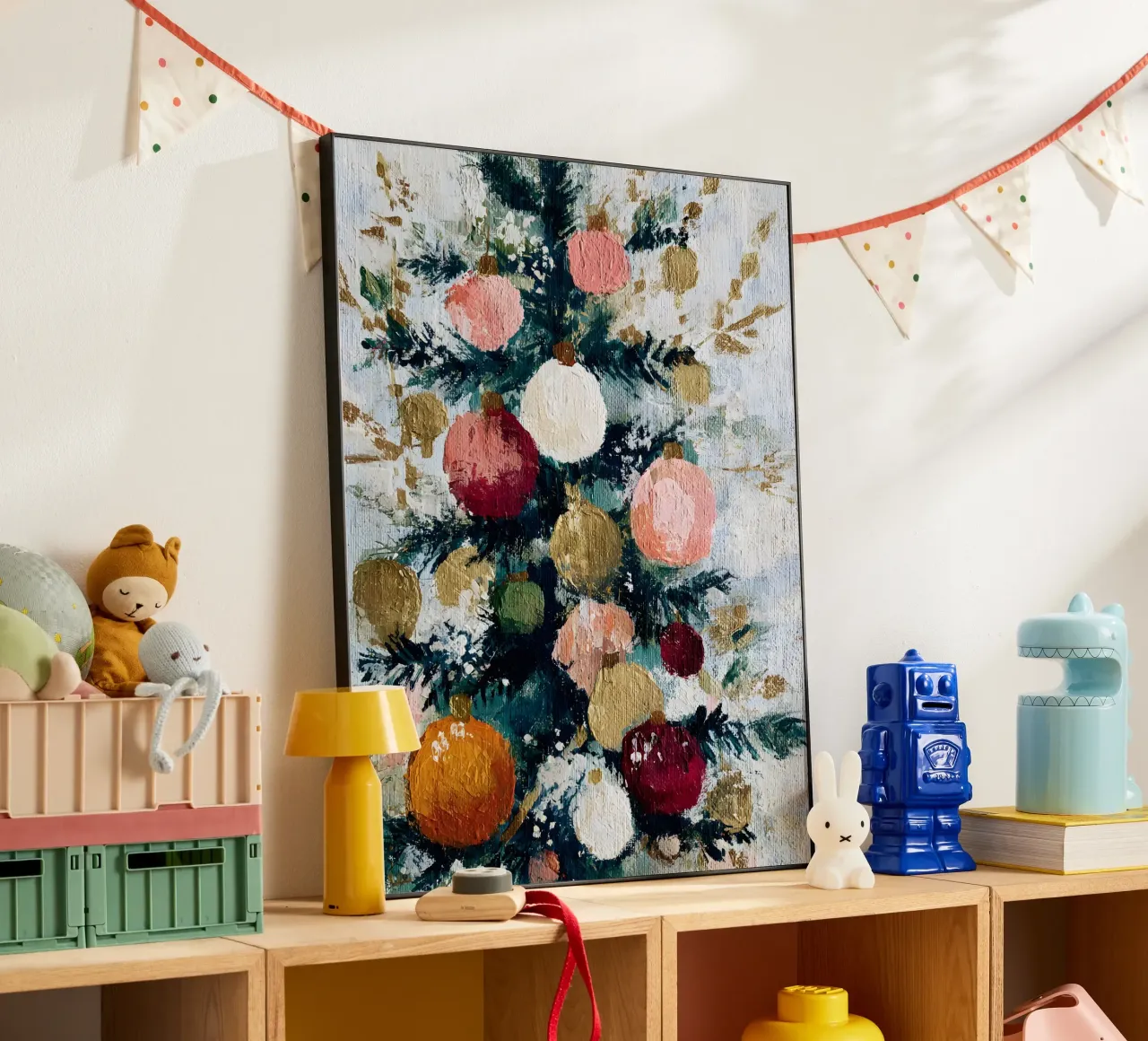 Gilded Bauble Glow alluminio dibond da velvetwinterstudio