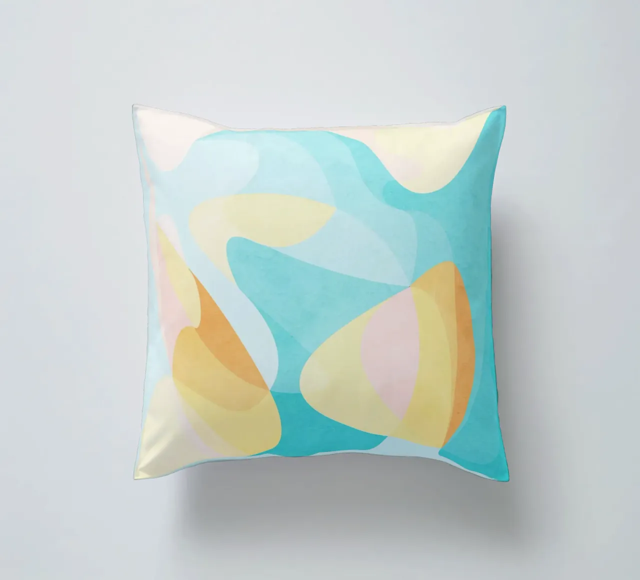 Idee a forma di blu cuscino da Abstract 888