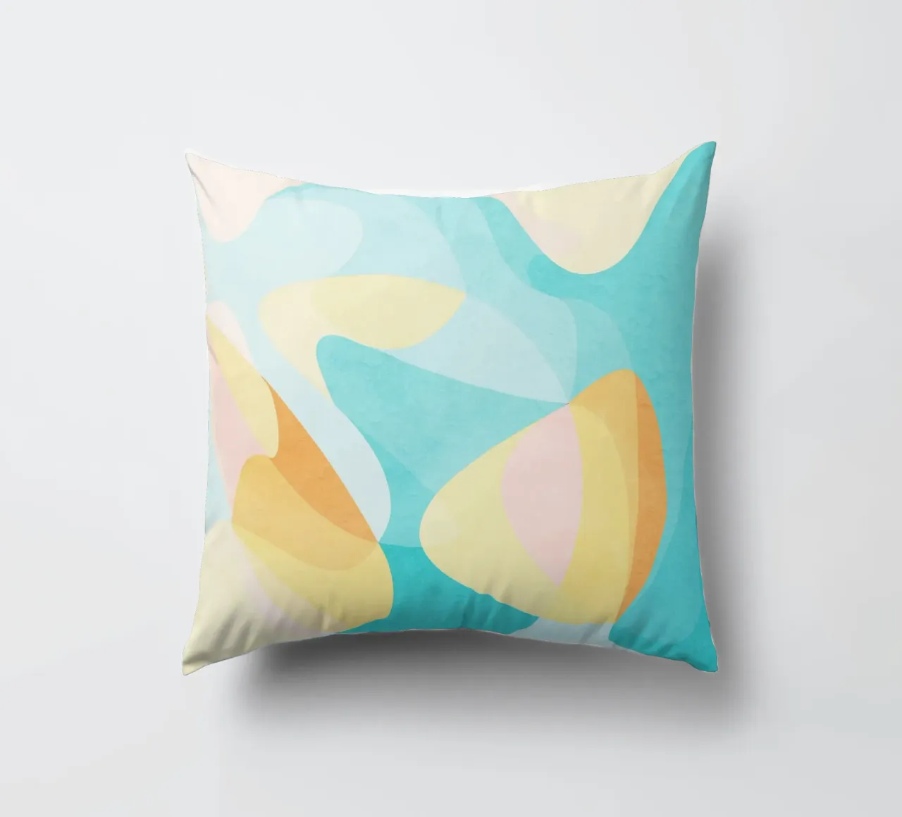 Idee a forma di blu cuscino da Abstract 888
