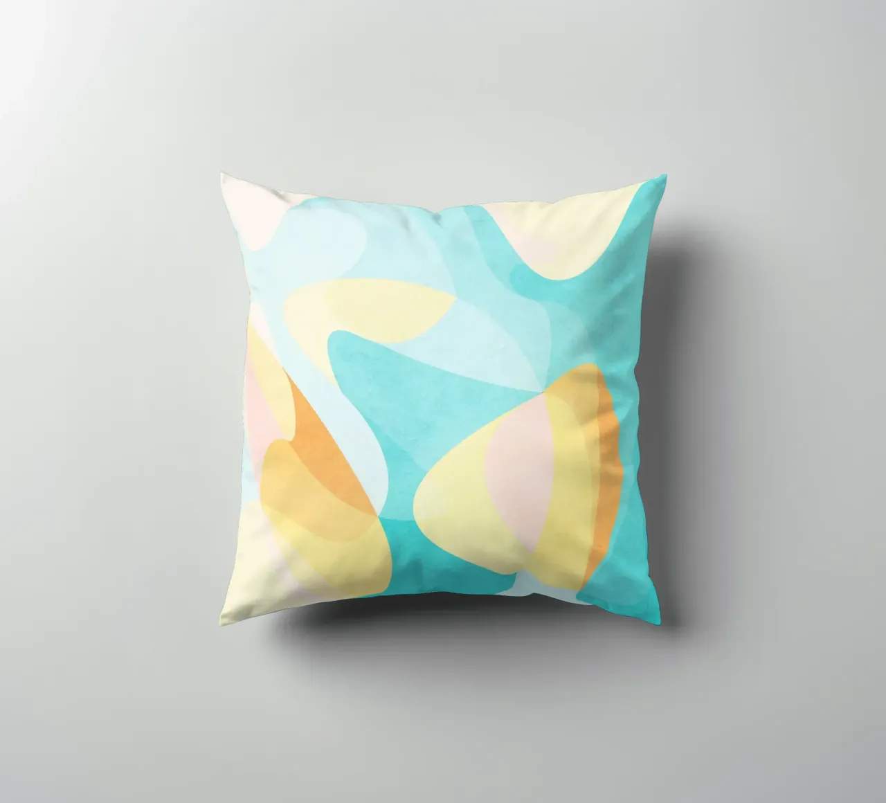 Idee a forma di blu cuscino da Abstract 888