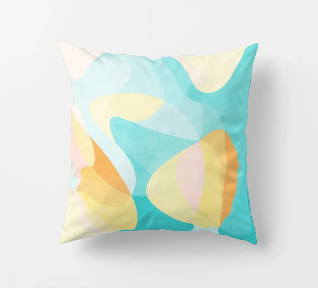 Idee a forma di blu cuscino da Abstract 888