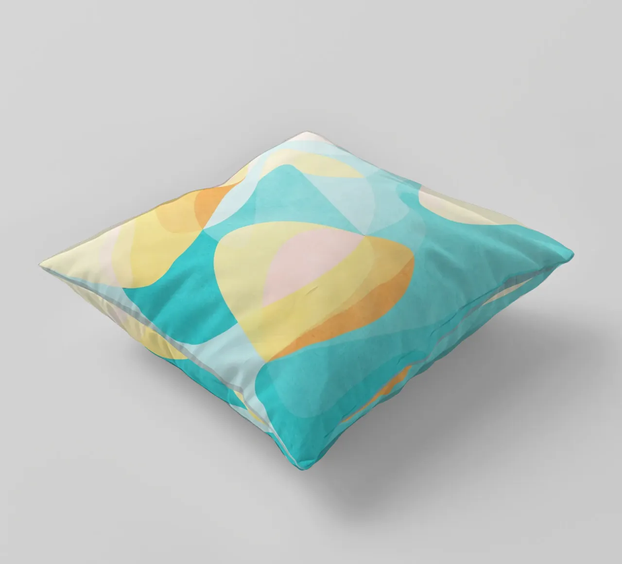 Idee a forma di blu cuscino da Abstract 888