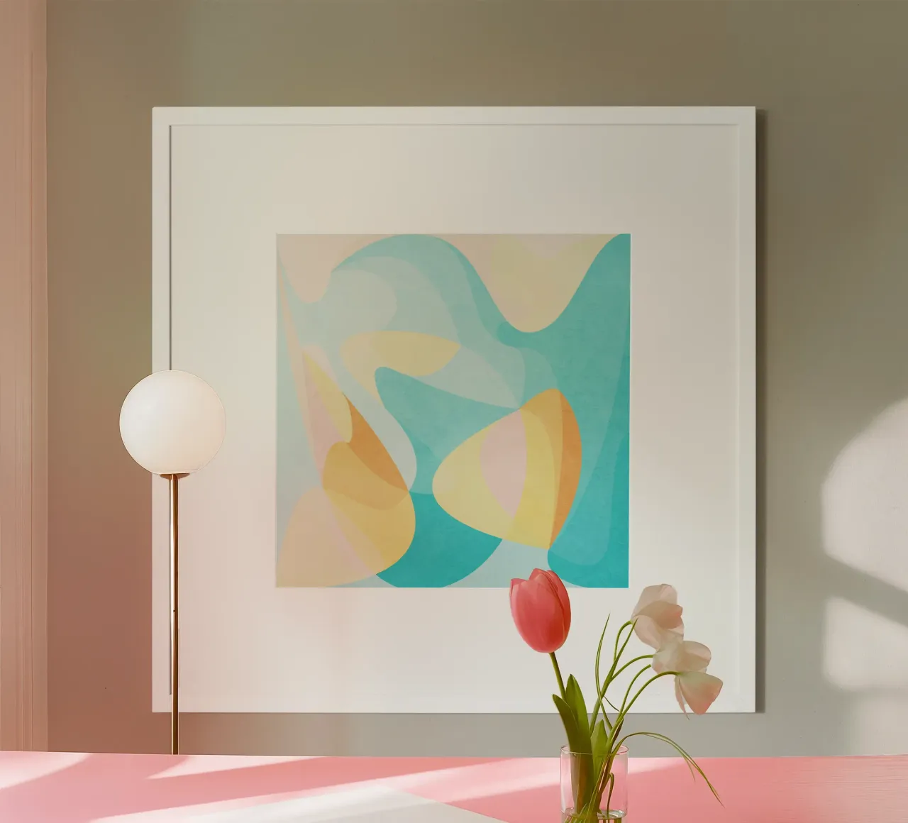 Idee a forma di blu carta hahnemühle da Abstract 888