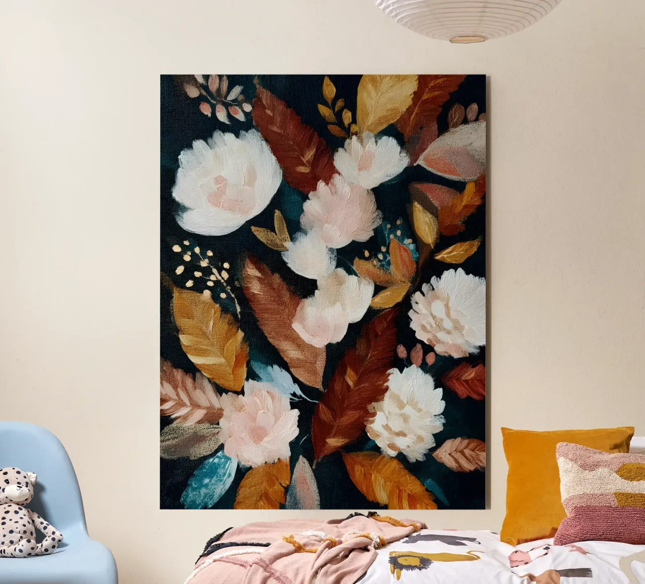 Golden Petal Dreams alluminio dibond da velvetwinterstudio