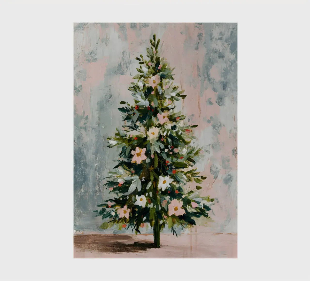 Winter Calm Tree diario da velvetwinterstudio