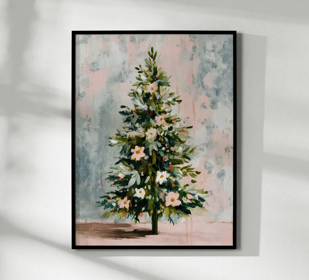 Winter Calm Tree carta hahnemühle da velvetwinterstudio