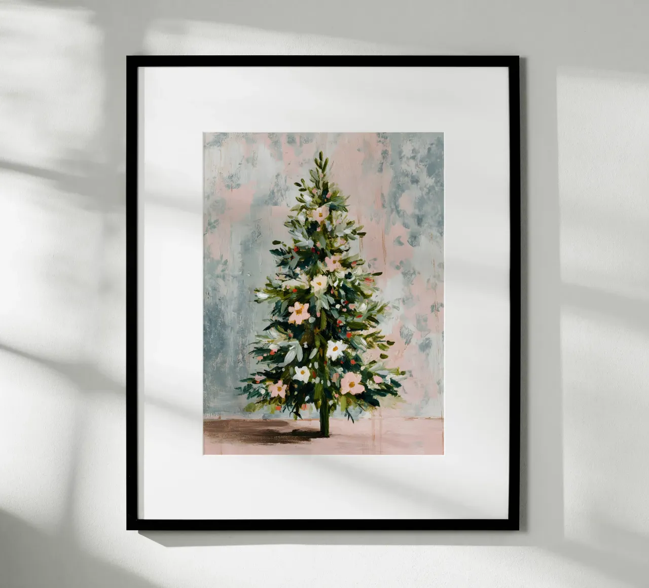 Winter Calm Tree carta hahnemühle da velvetwinterstudio