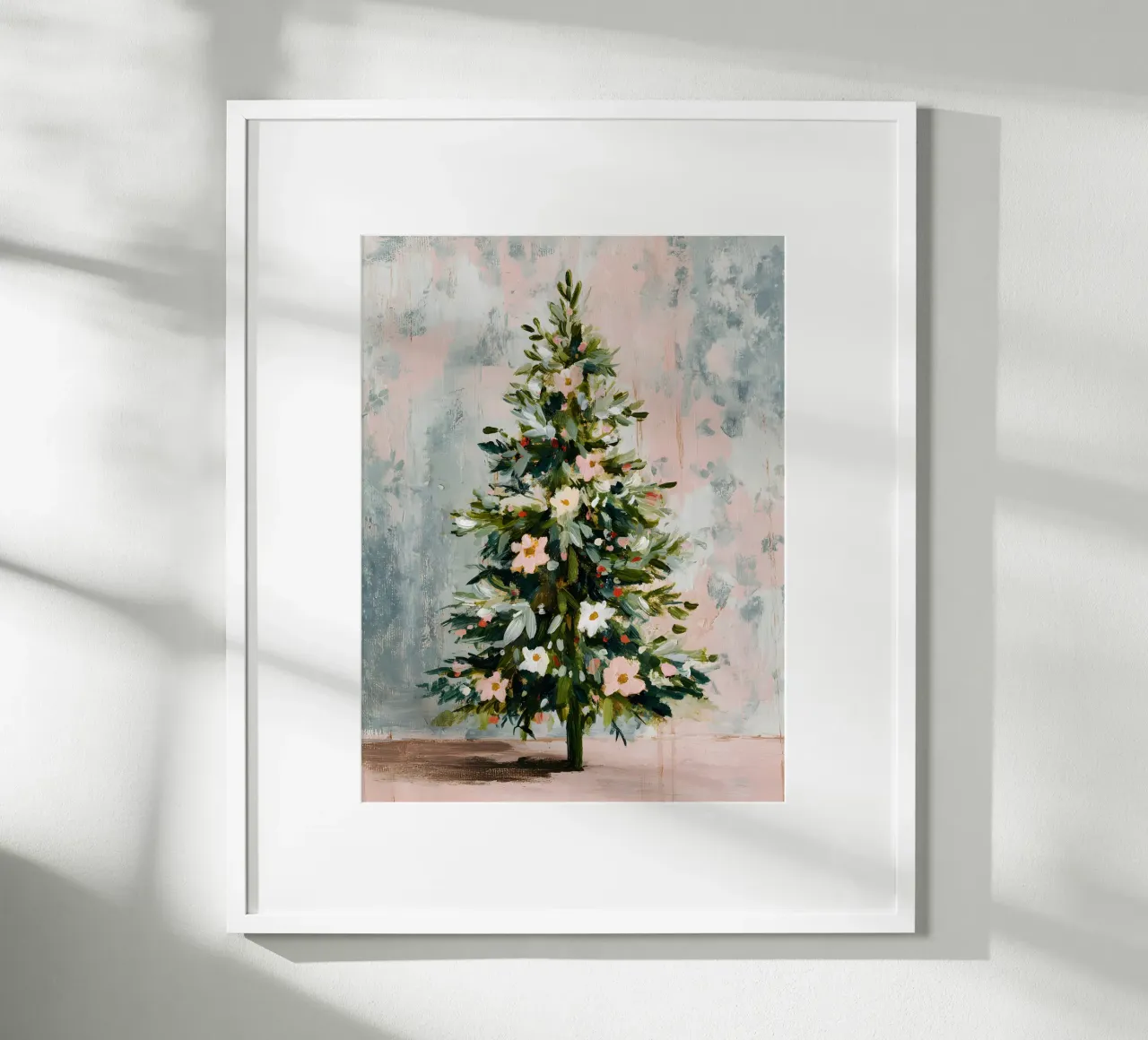 Winter Calm Tree carta hahnemühle da velvetwinterstudio