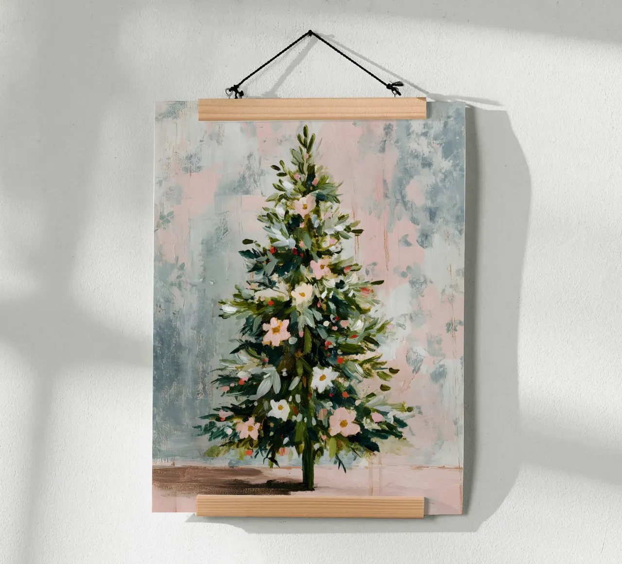 Winter Calm Tree carta hahnemühle da velvetwinterstudio