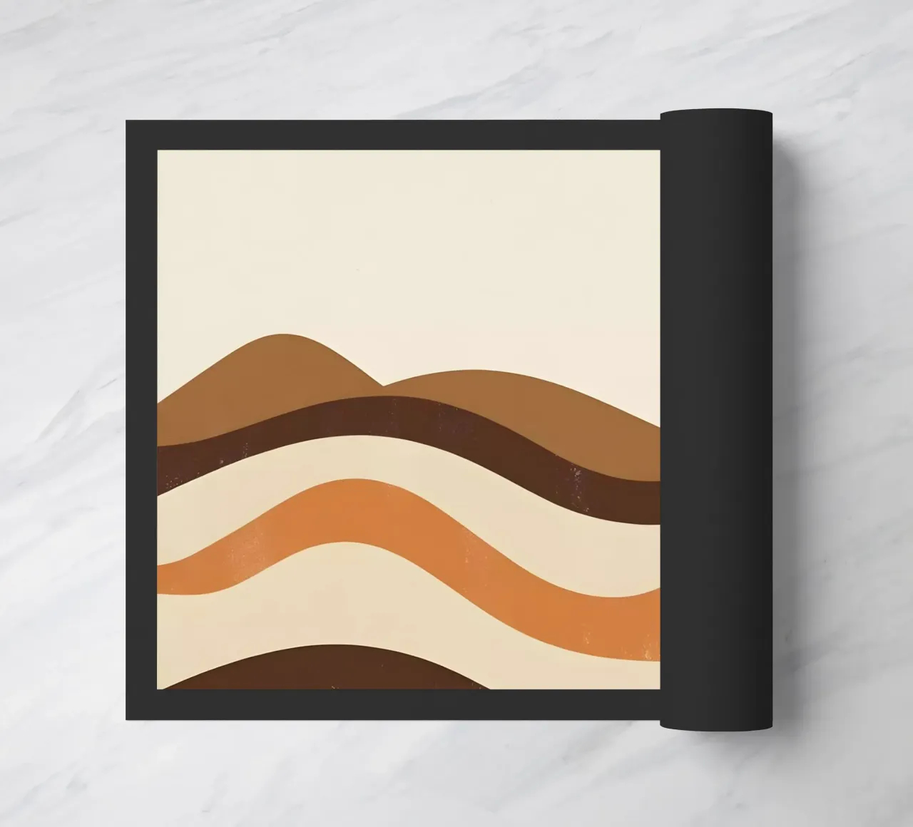 Zonovergoten horizonten deurmat van Artistic-shop