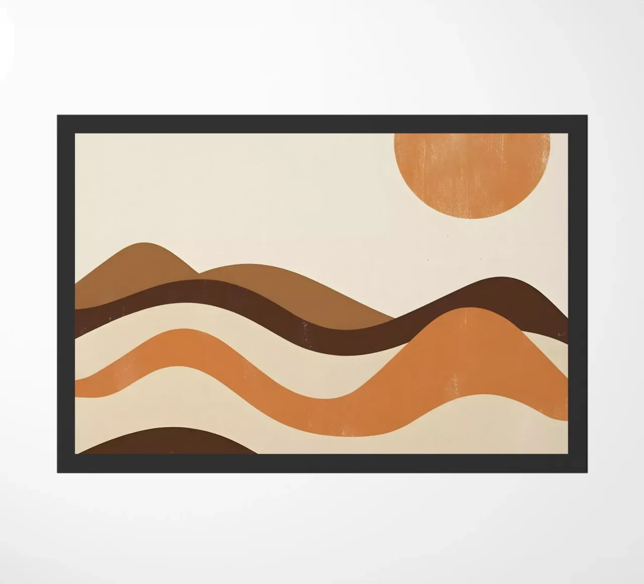 Zonovergoten horizonten deurmat van Artistic-shop