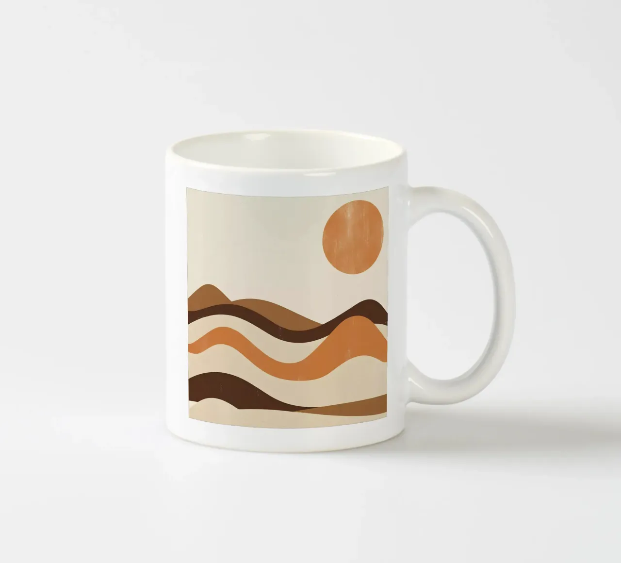 Orizzonti baciati dal sole tazza in ceramica da Artistic-shop