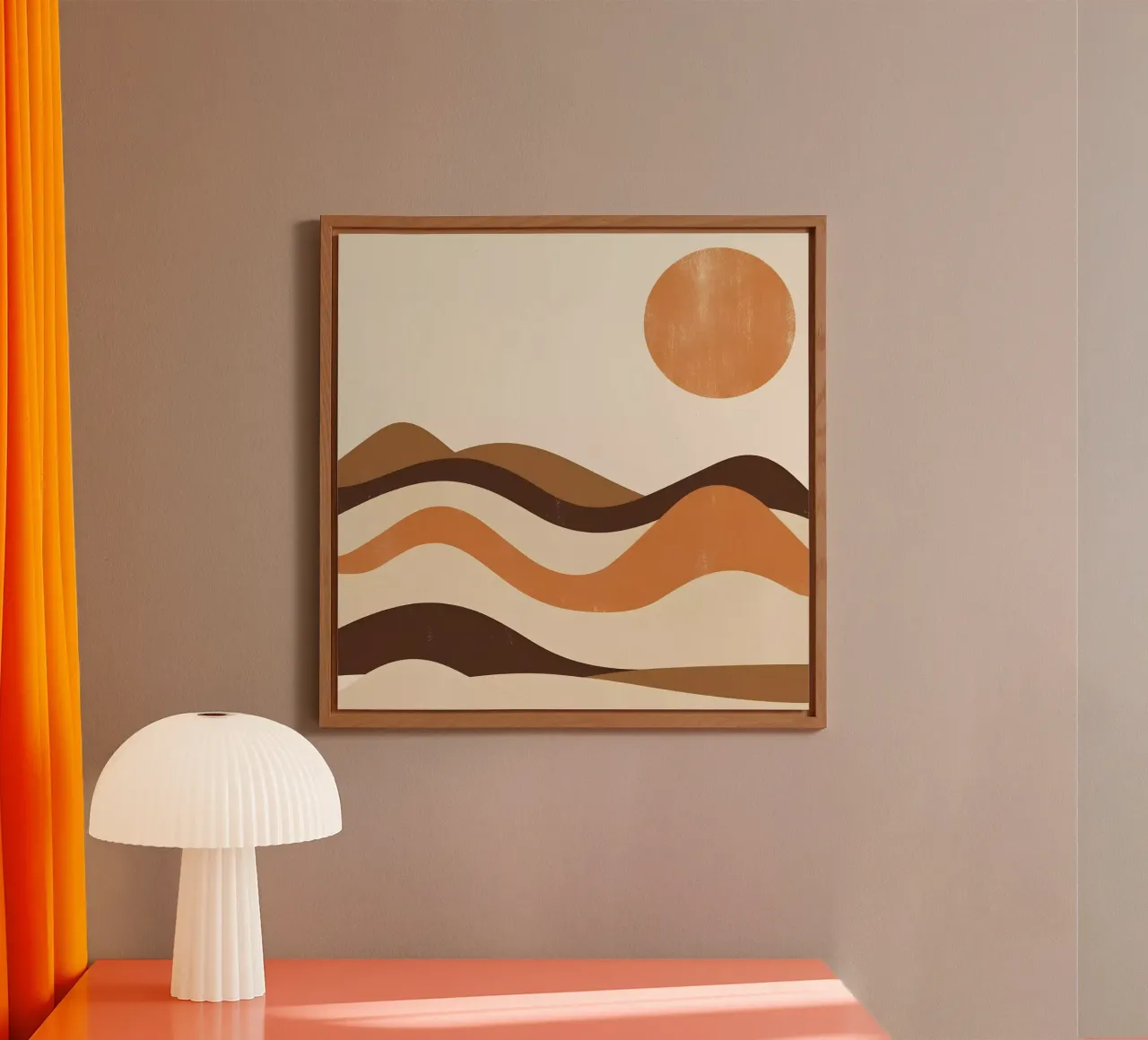 Orizzonti baciati dal sole alluminio dibond da Artistic-shop