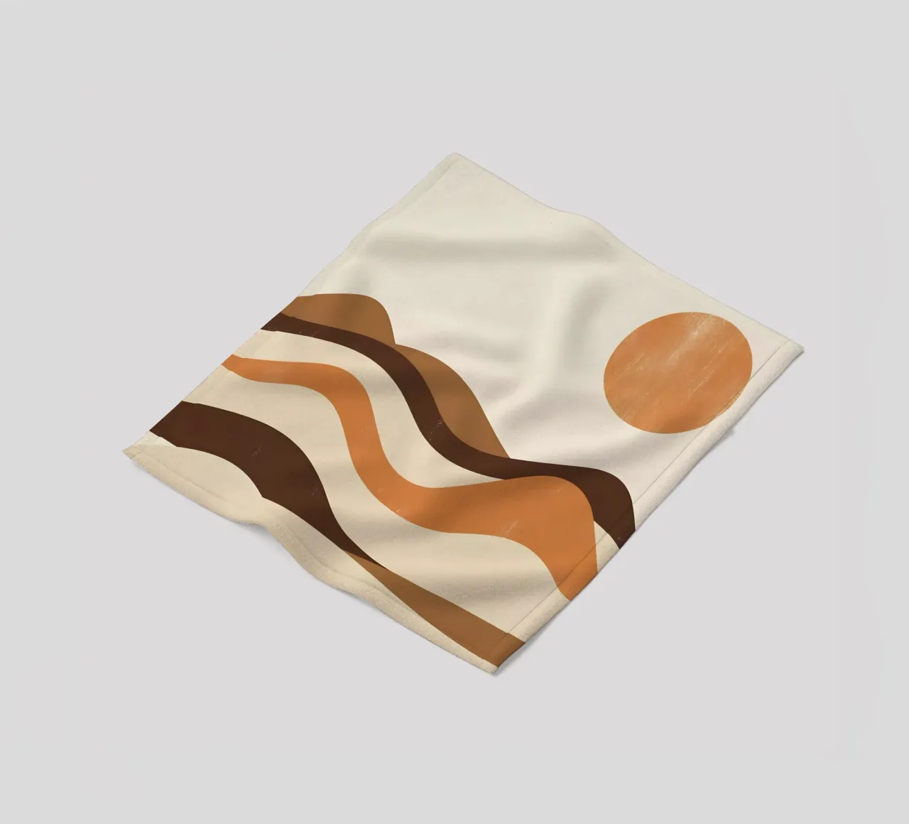 Orizzonti baciati dal sole coperta in pile da Artistic-shop