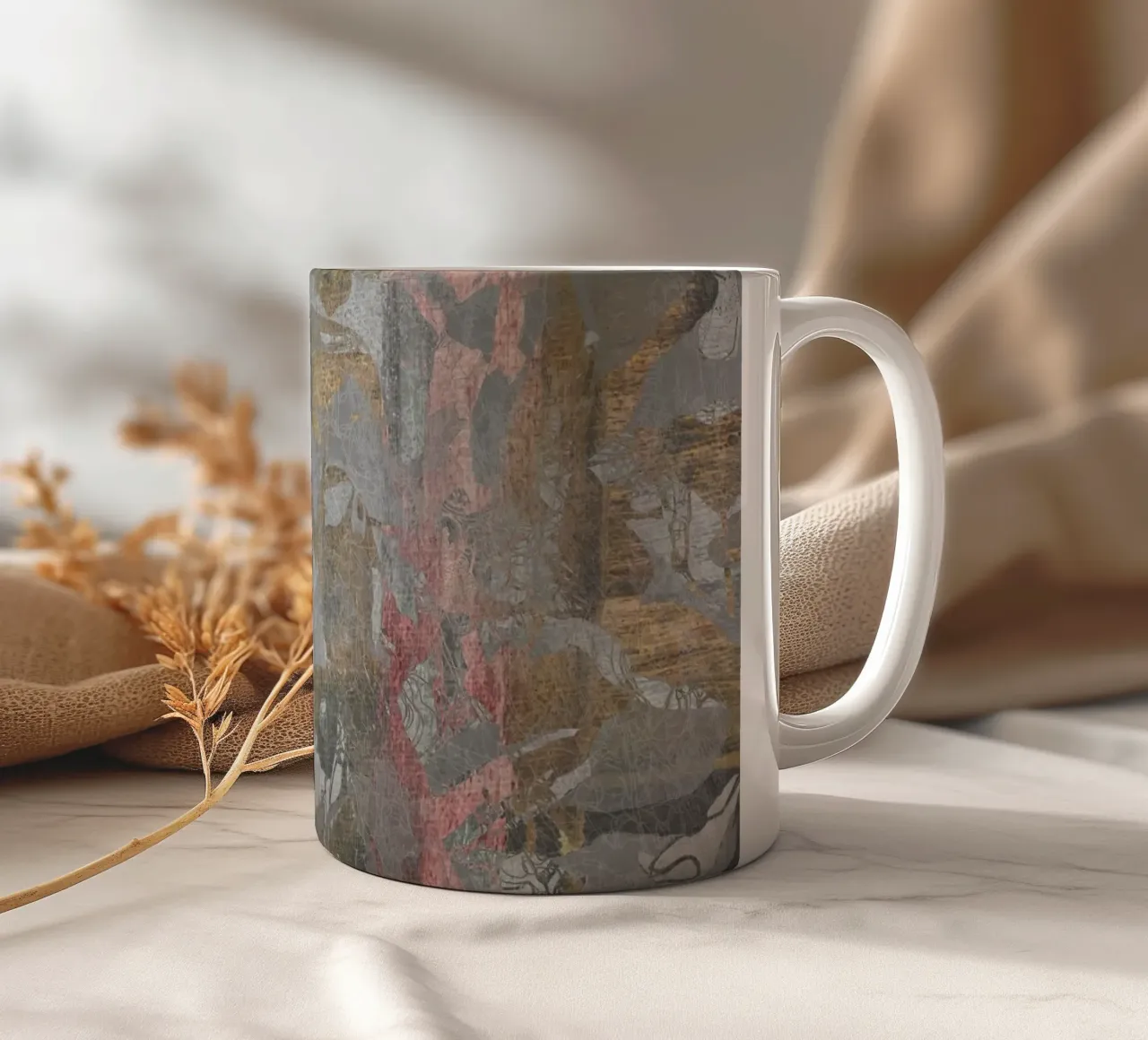 foresta dorata tazza in ceramica da k i m