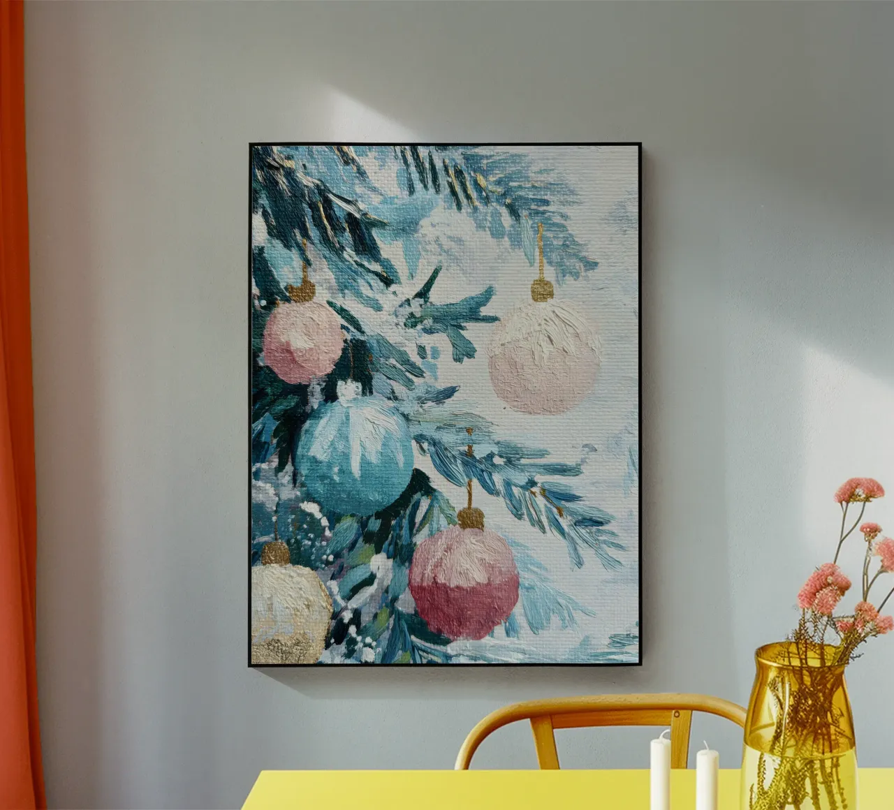 Frosted Bauble Branches plexiglass da velvetwinterstudio