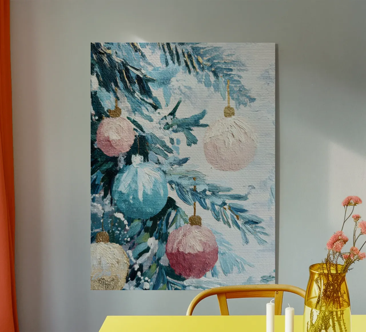 Frosted Bauble Branches plexiglass da velvetwinterstudio