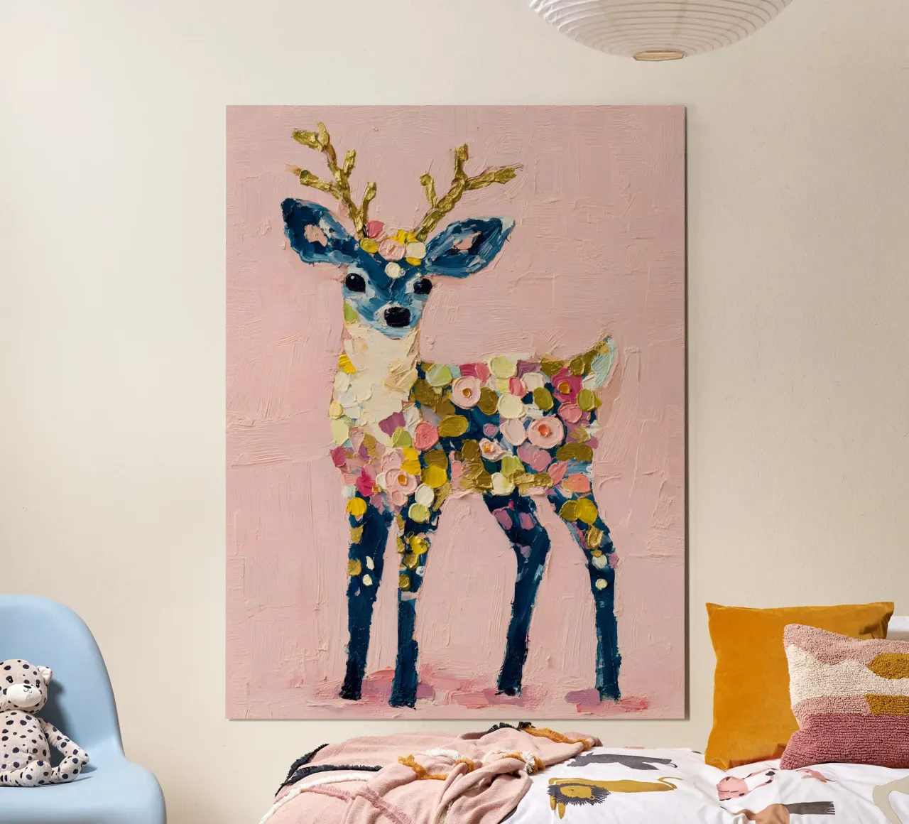 Confetti Reindeer hahnemühle de velvetwinterstudio
