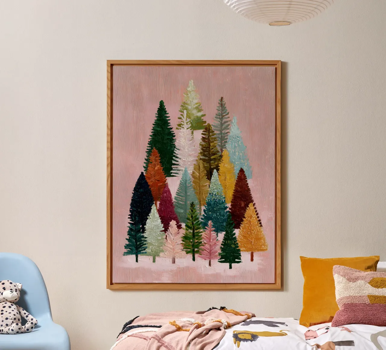 Forest Whimsy alluminio dibond da velvetwinterstudio