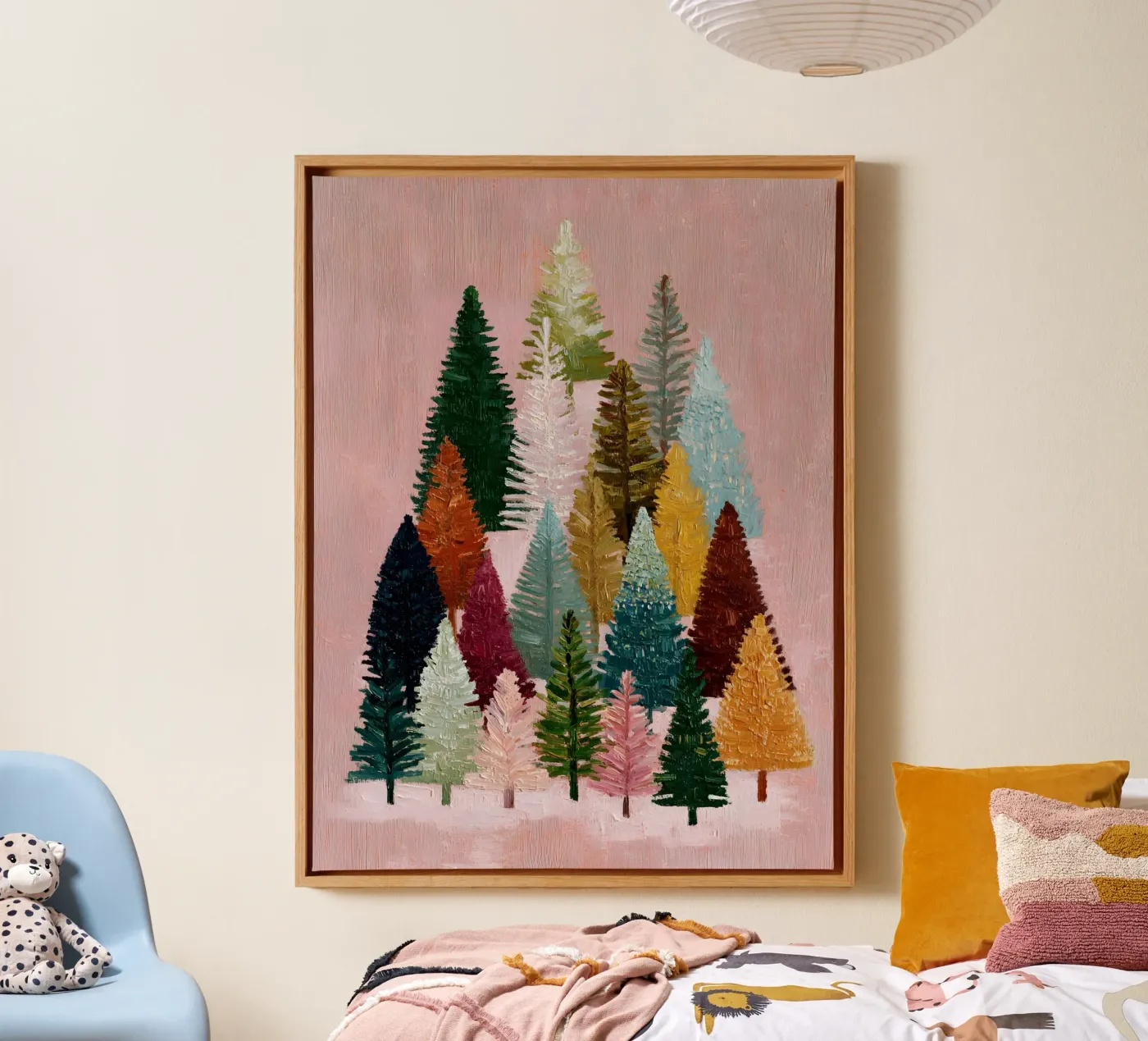 Forest Whimsy canvas by velvetstudio